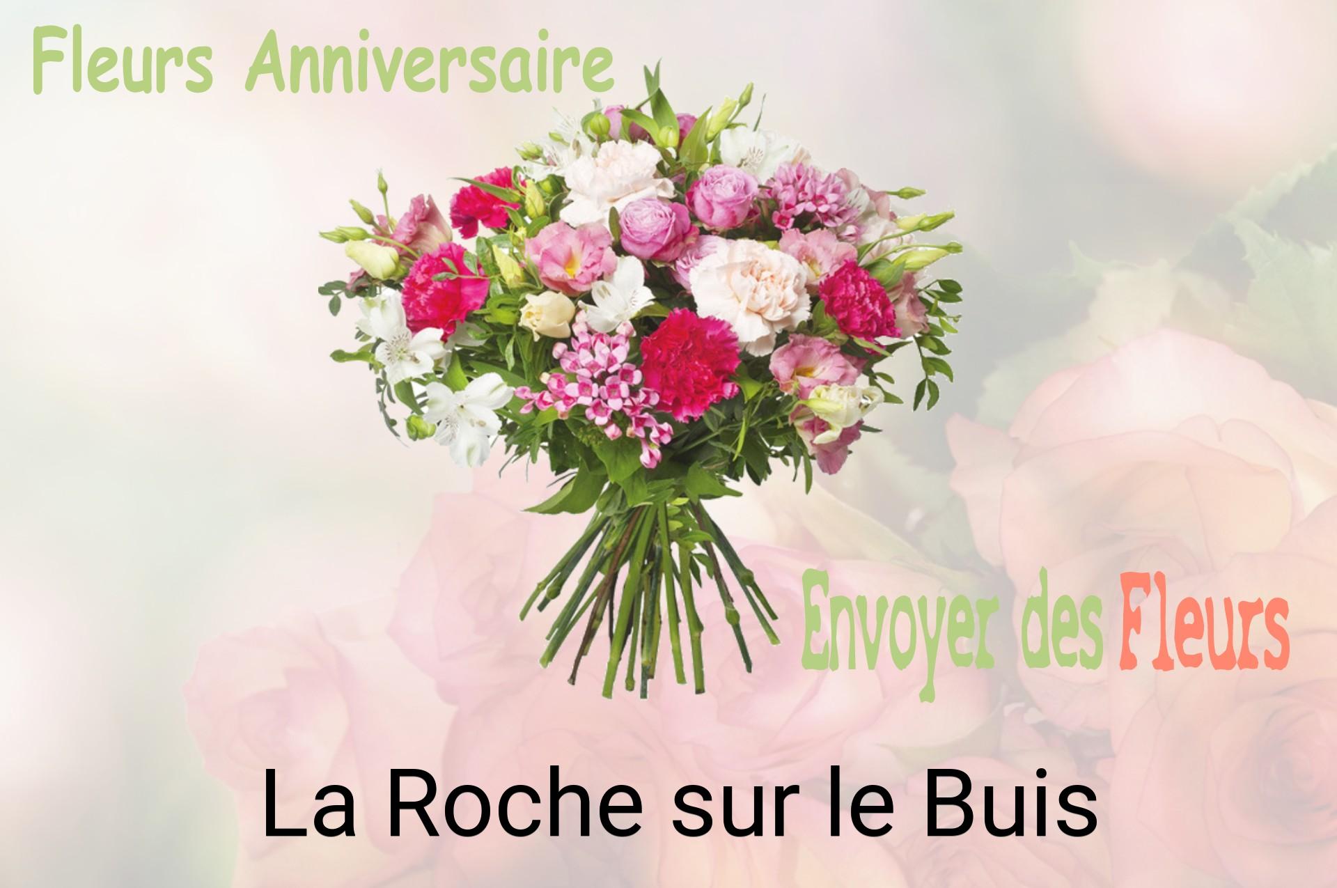 Bouquet de fleurs d’anniversaire livré à La Roche-sur-le-Buis